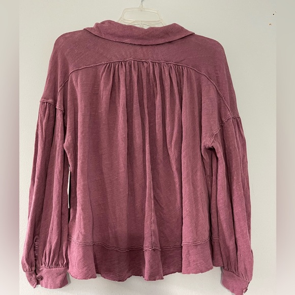 Free People long sleeve blouse - Picture 2 of 6